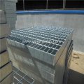 Galvanized press steel grating for drainage channel